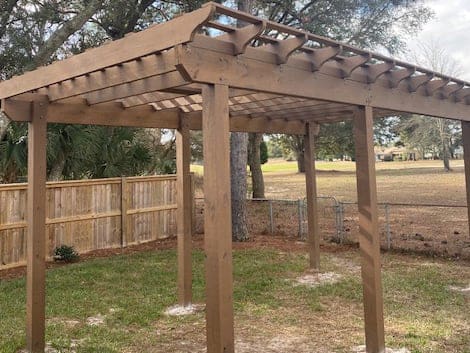 Custom Pergola Build
